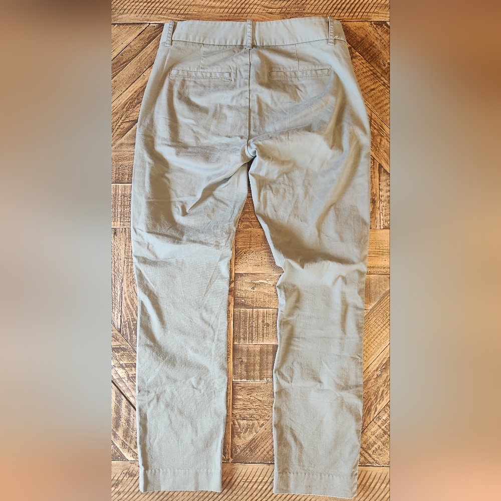 J. Crew Frankie Stretch Ankle Pants Trousers in Green Size 4 - Picture 7 of 10